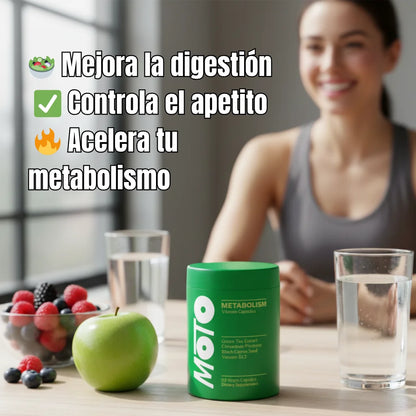 MOTO Metabolismo – Acelera la Pérdida de Peso y baja la grasa en 30 días
